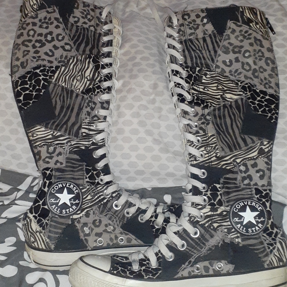 Knee high converse